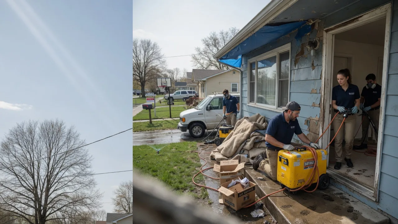 Basement Flood Cleanup in Alta Vista, KS near me